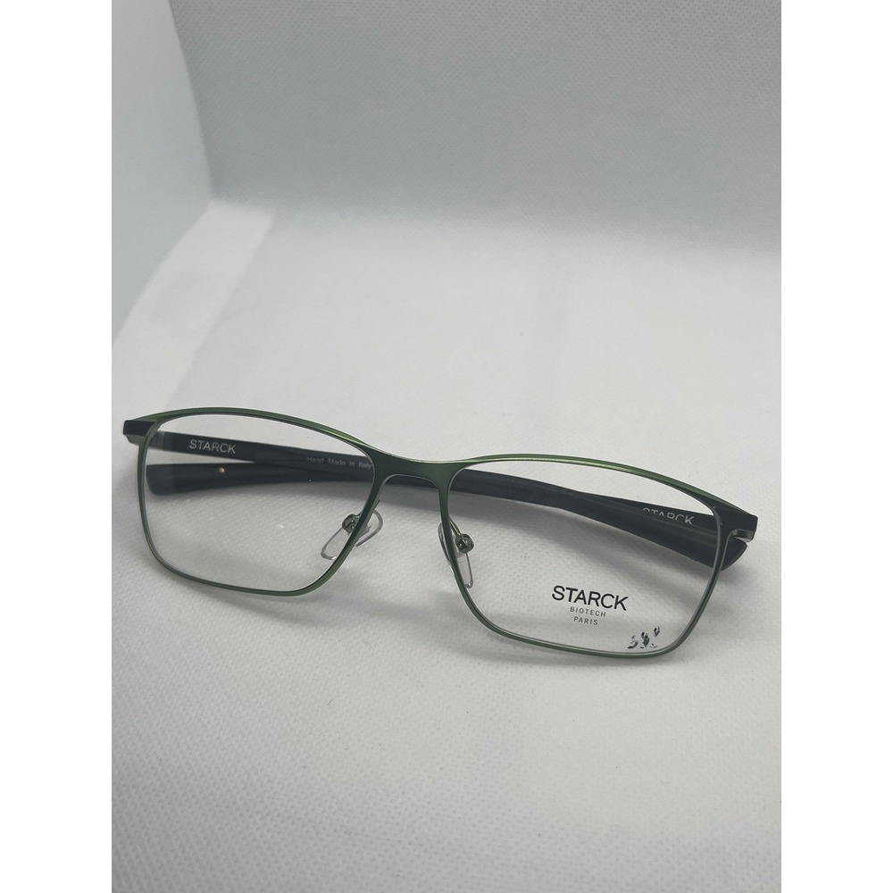 Starck Biotech Paris Eyeglasses Frames SH2065 Green Men's Eyewear